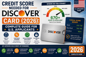 credit score needed for Discover card