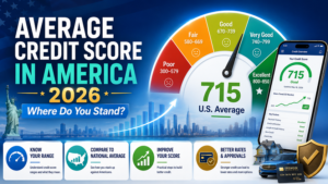 verage credit score in America 2026 — national breakdown by age state and scoring model