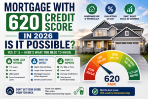 Mortgage with 620 Credit Score in 2026
