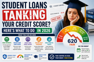 Student Loans Tanking Your Credit Score Here's What to Do in 2026